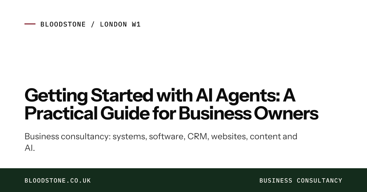 Getting Started with AI Agents: A Practical Guide for Business Owners ...